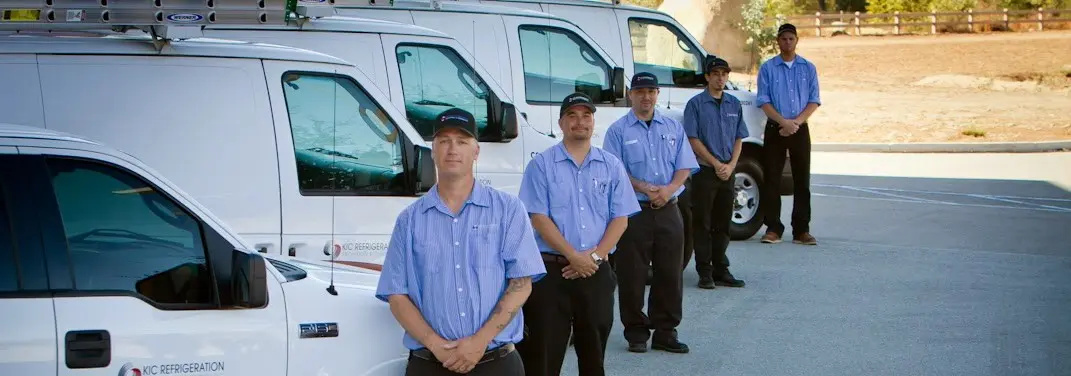 KIC Refrigeration crew ready for Mini Split Repair jobs across La Quinta